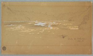 O Rio "Abaixo do Redemoinho" de Frederic Edwin Church