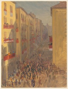 Vista de Beirute (?) de Frederic Edwin Church