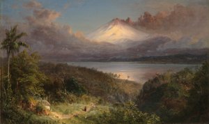 Vista de Cotopaxi de Frederic Edwin Church