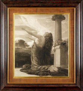 Clytie (fotogravura) de Frederic Leighton
