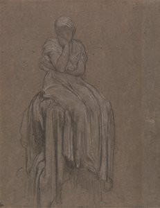 Estudo para a Solidão de Frederic Leighton