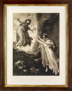 O Retorno de Perséfone (fotogravura) de Frederic Leighton