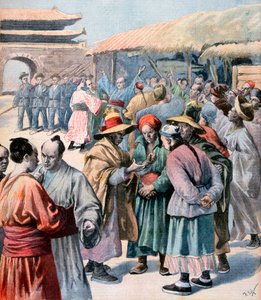 Perturbações em Seul, Coréia, 1894