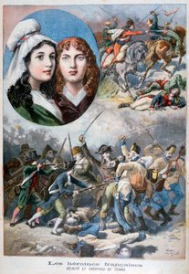 Felicite e Teófilo de Fernig, heroínas francesas, 1792, 1894