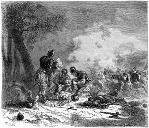 A morte do príncipe d&39;Orange, Florença, Itália, 1530 1882-1884.