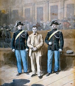 Julgamento de Sante Jeronimo Caserio, anarquista e assassino italiano, 1894