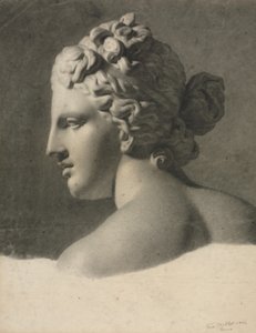 Estudo de um gesso Cast à la bosse, 1806. de Frederic Millet