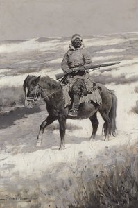A Manchurian Bandit, c.1904 de Frederic Remington