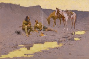 Um Ano Novo no Cimarron de Frederic Remington