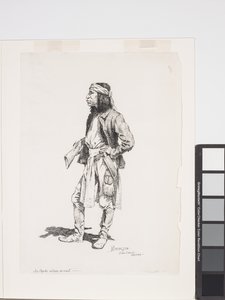Um soldado apache, ou batedor de Frederic Remington