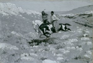 Cerimónia do cavalo mais rápido de Frederic Remington