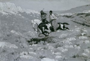 Cerimônia do cavalo mais rápido, c.1900 de Frederic Remington