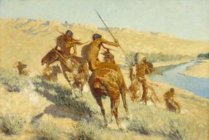 Episódio da Arma de Búfalo de Frederic Remington
