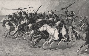 A carga no pólo solar de Frederic Remington