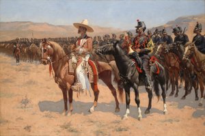 O major mexicano, 1889. de Frederic Remington