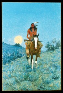 O Outlier, 1909 de Frederic Remington