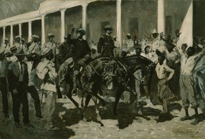 O regresso de Gomez a Havana de Frederic Remington