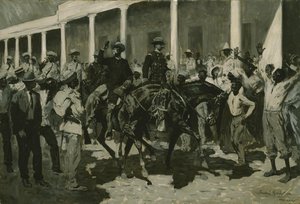 O regresso de Gomez a Havana de Frederic Remington