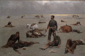 Quanto custa uma vaca sem marca de Frederic Remington