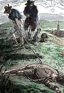 Ilustração da História da Praga Defoe, 1862, 1923