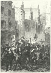Revolução de Junho, Revolução de 1848, Paris (gravação)