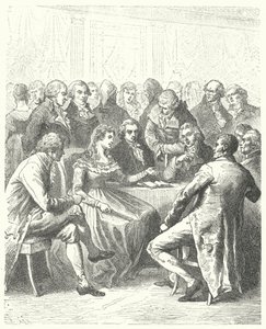 Madame Roland e as Girondins, Revolução Francesa (gravura)
