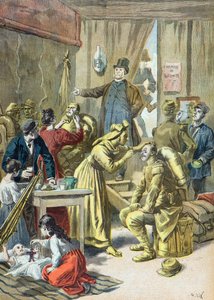 Uma atração na feira de pão de gengibre de Paris de Frederic Theodore Lix