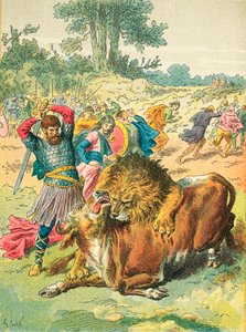 Pepin-le-Bref no Champ de Mars de Frederic Theodore Lix