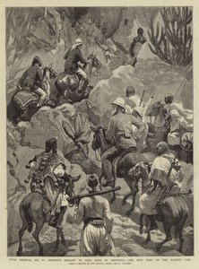 Com a embaixada do almirante Sir W Hewett ao rei João da Abissínia, a melhor parte do passe Maiensi de Frederic Villiers
