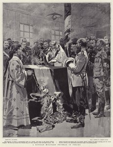 Um funeral militar russo em Pequim de Frederic de Haenen