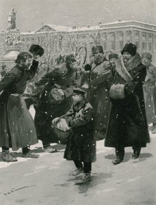 Cocheiros da Nevsky Prospect de Frederic de Haenen