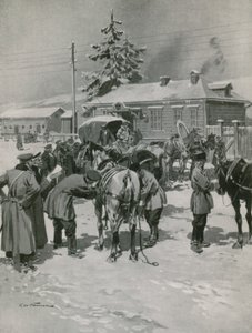Fase de pós-cavalos nos Urais de Frederic de Haenen