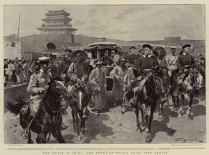 A crise na China, a entrada do príncipe Ching em Pequim
