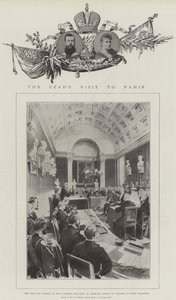 A visita do czar a Paris de Frederic de Haenen