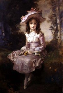 Retrato de uma Jovem Vestida de Rosa