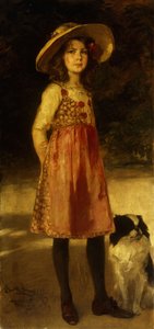 Retrato da Filha do Artista, Hilde, 1913
