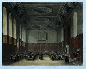School Room of Winchester College, from