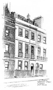Casa Lord Byrons, 4 Bennet Street, St James, Londres, 1912