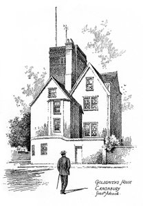 Casa de Oliver Goldsmiths, Canonbury, Islington, 1912 de Frederick Adcock