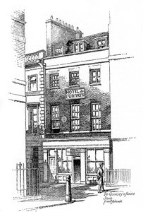 Casa de Thomas de Quinceys, Soho, Londres, 1912
