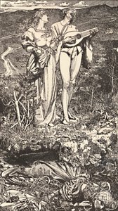 Amor Mundi. Do poema de Christina Rossetti, c 1850-1900, 1923