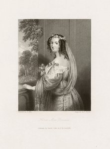 Flora MacDonald, c.1850 (gravura) de Frederick Bacon
