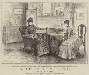 Adrian Vidal, por WE Norris de Frederick Barnard