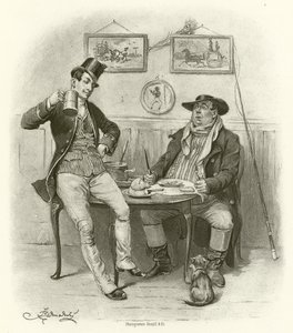 Os dois Wellers (gravura) de Frederick Barnard