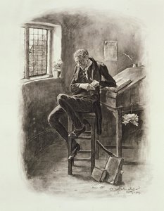 Uriah Heep, de "Charles Dickens: Uma fofoca sobre sua vida", de Thomas Archer, publicado em 1894