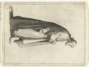 Homem velho de casaco comprido
15 pequenos números (título da série) de Frederick Bloemaert