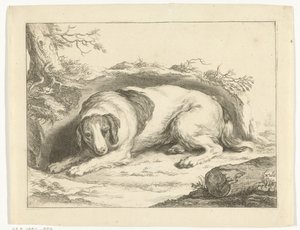Spaniel
O livro de desenho de Abraham Bloemaert (título da série) de Frederick Bloemaert