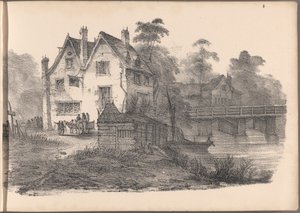 Um dos Sessenta Esboços da Série A de Casas de Campo. Londres, 1825. de Frederick Calvert