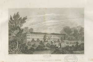 Stafford - Asilo: gravura, nº [c 1830] de Frederick Calvert