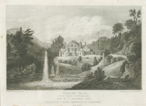 Pedra - Spring Vale: gravura, nd [c 1830] (impressão) de Frederick Calvert